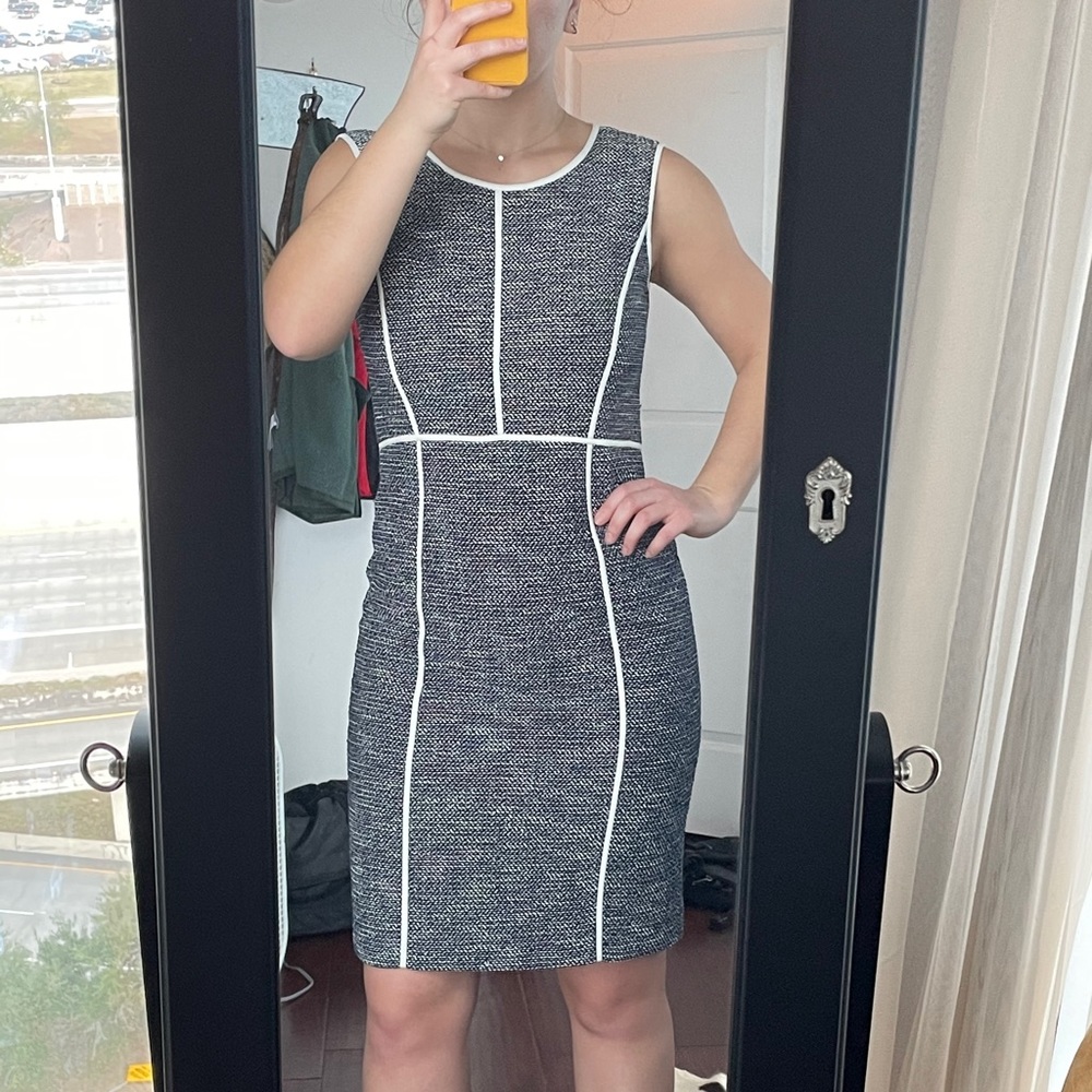 Lafayette 148 tweed shift
